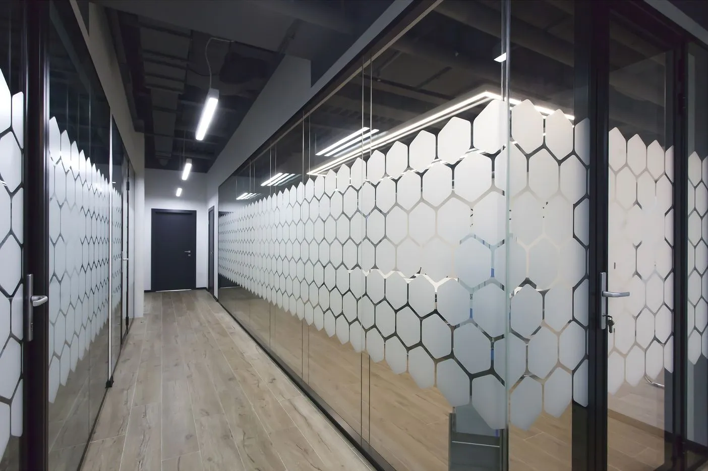 Перегородки для офиса из алюминия