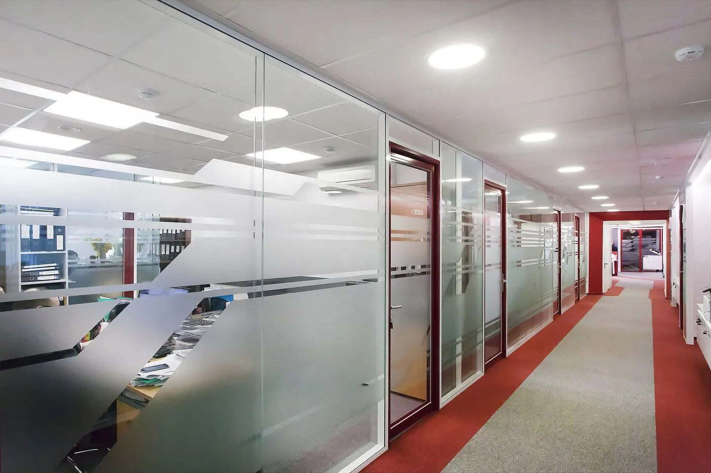 Каркасные офисные перегородки