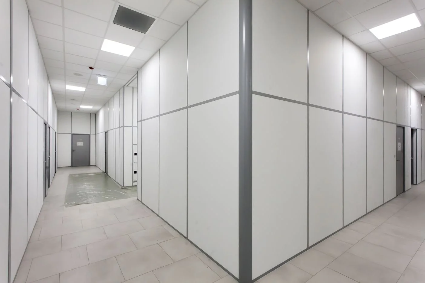Перегородки для офиса из алюминия