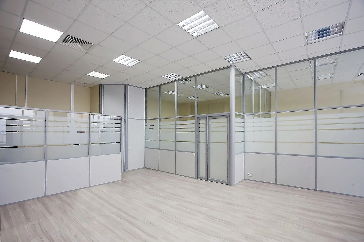 Глухие перегородки не до потолка