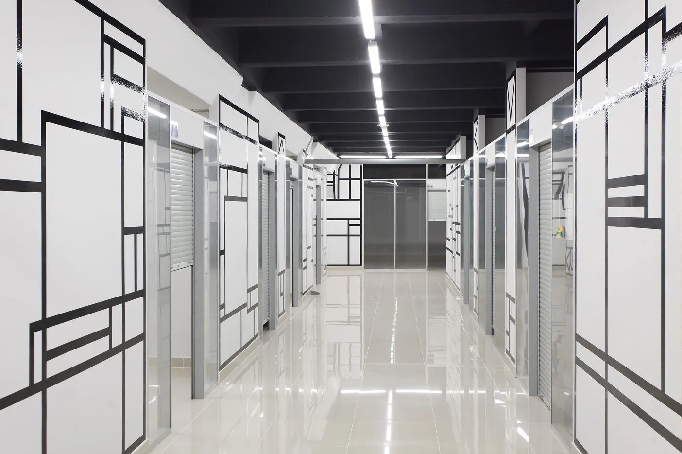 Каркасные торговые перегородки