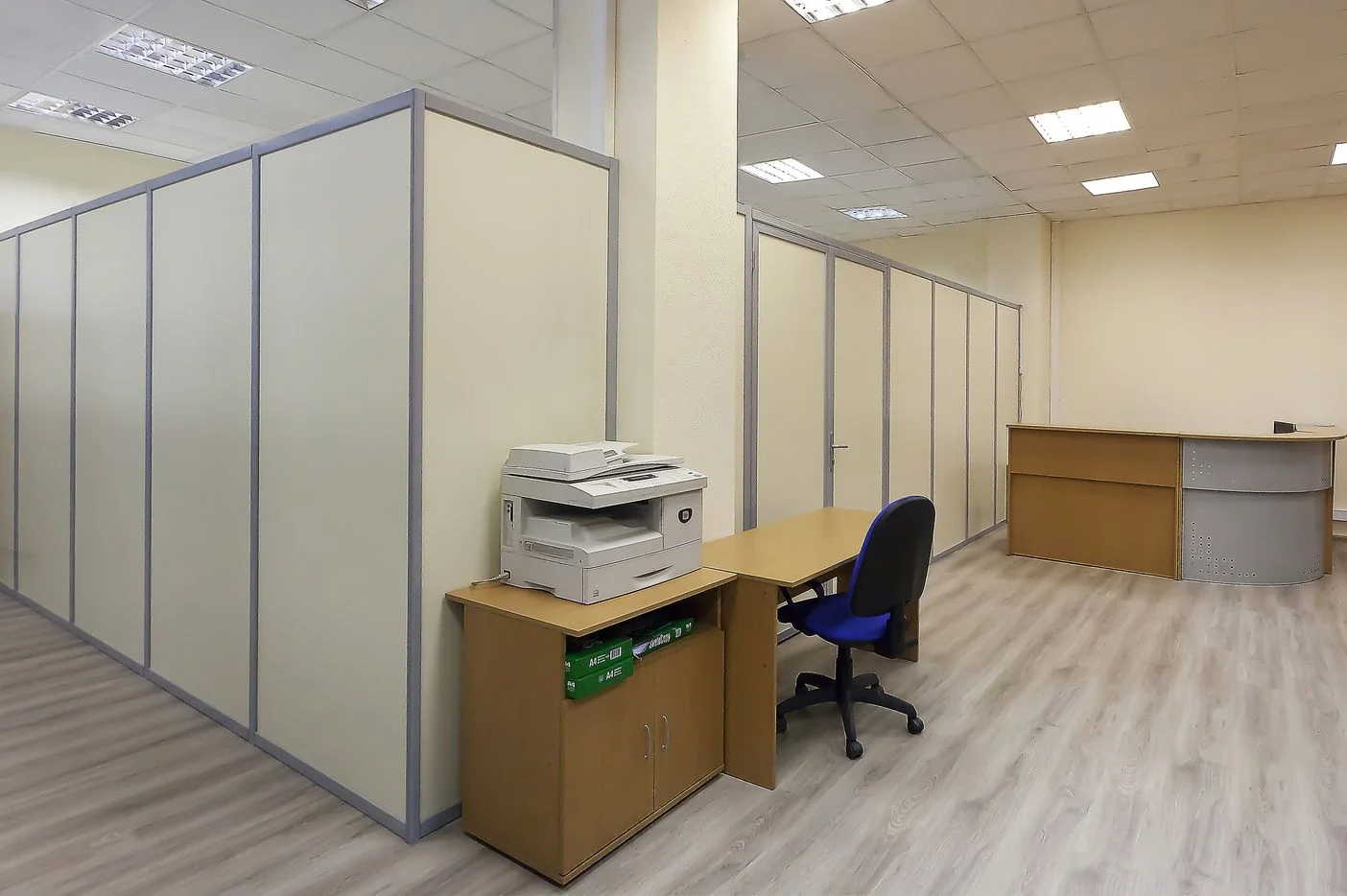 Перегородки для офиса из алюминия