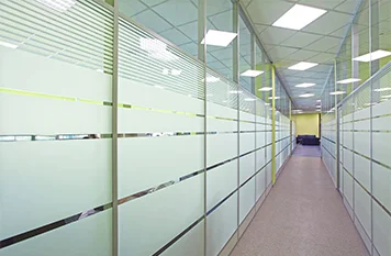 Перегородки для офиса из алюминия