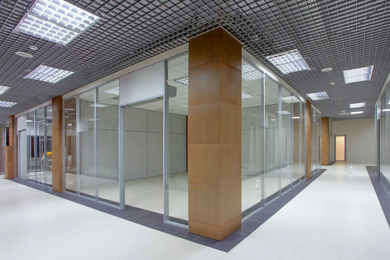 Каркасные торговые перегородки