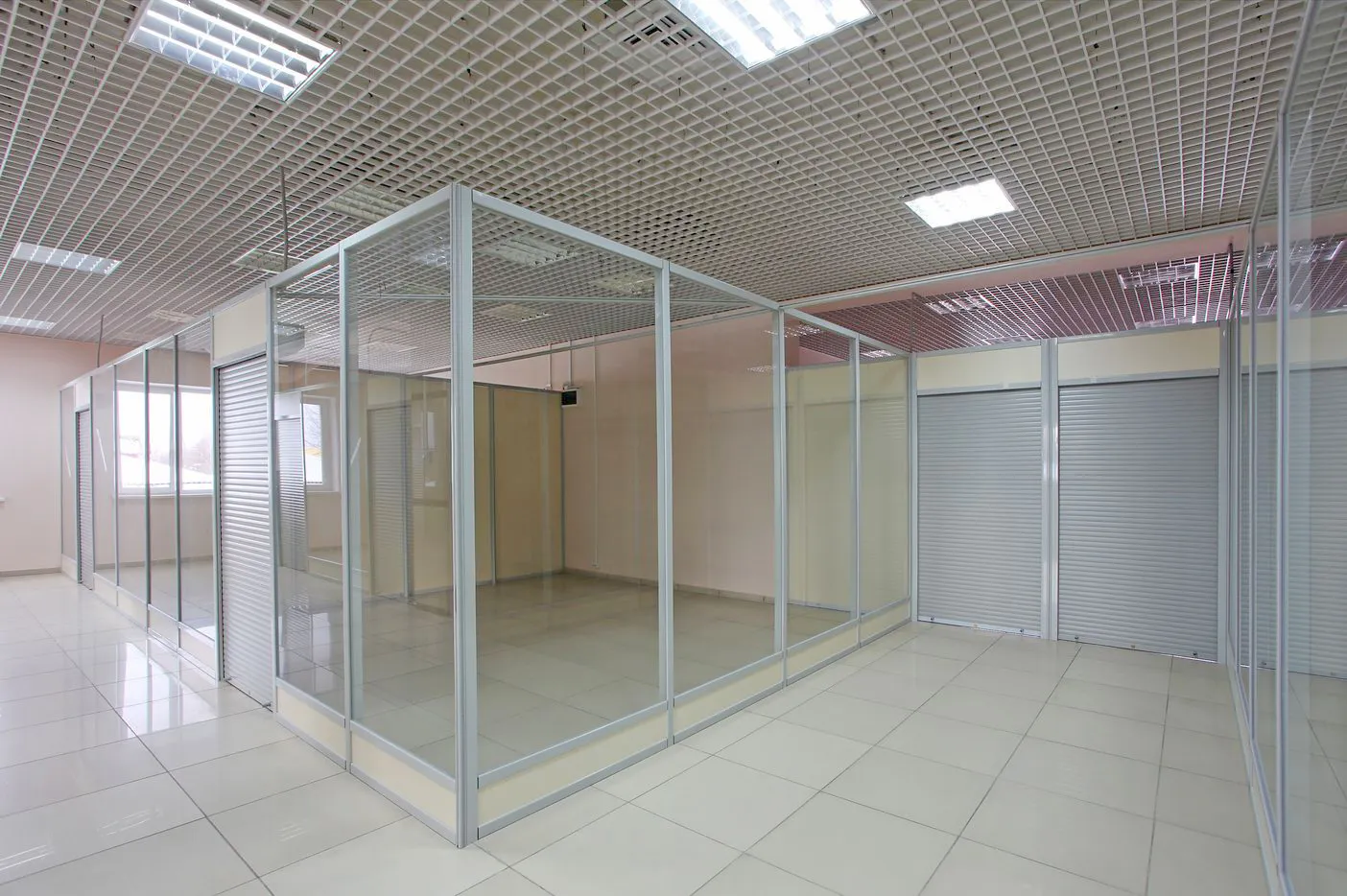 Алюминиевые офисные перегородки