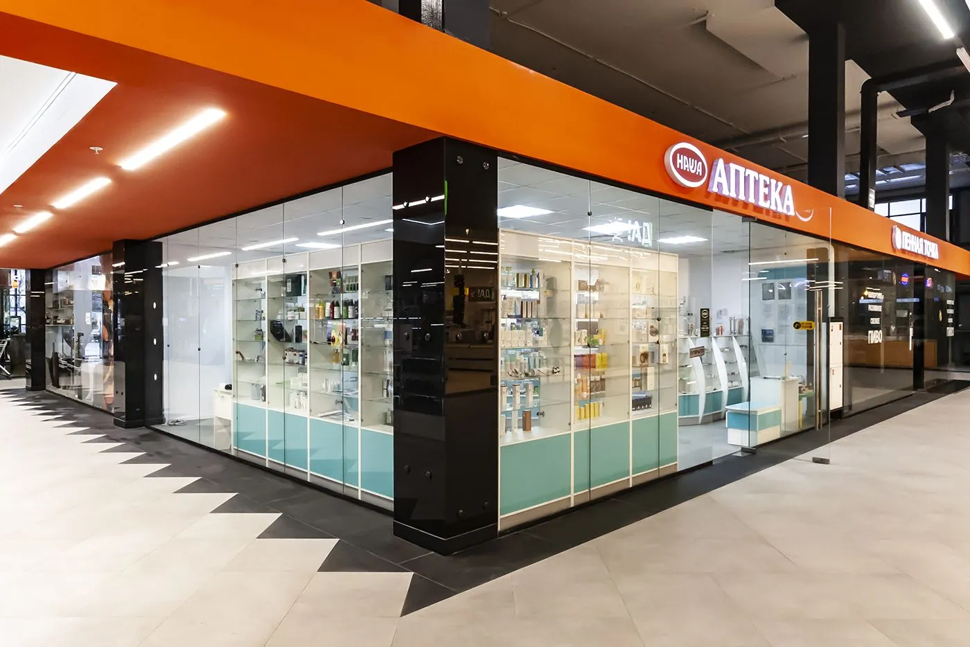 Цельностеклянные торговые павильоны CSP