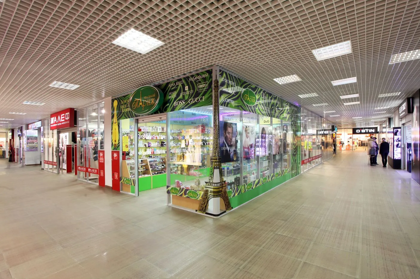 Алюминиевые торговые павильоны DIEMA