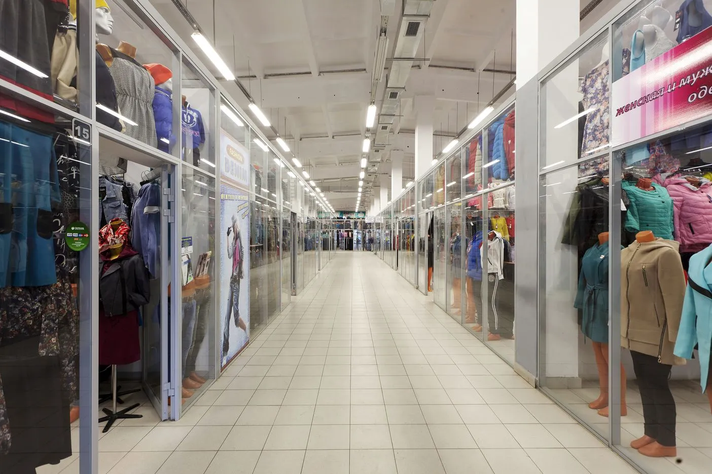 Алюминиевые торговые павильоны DIEMA