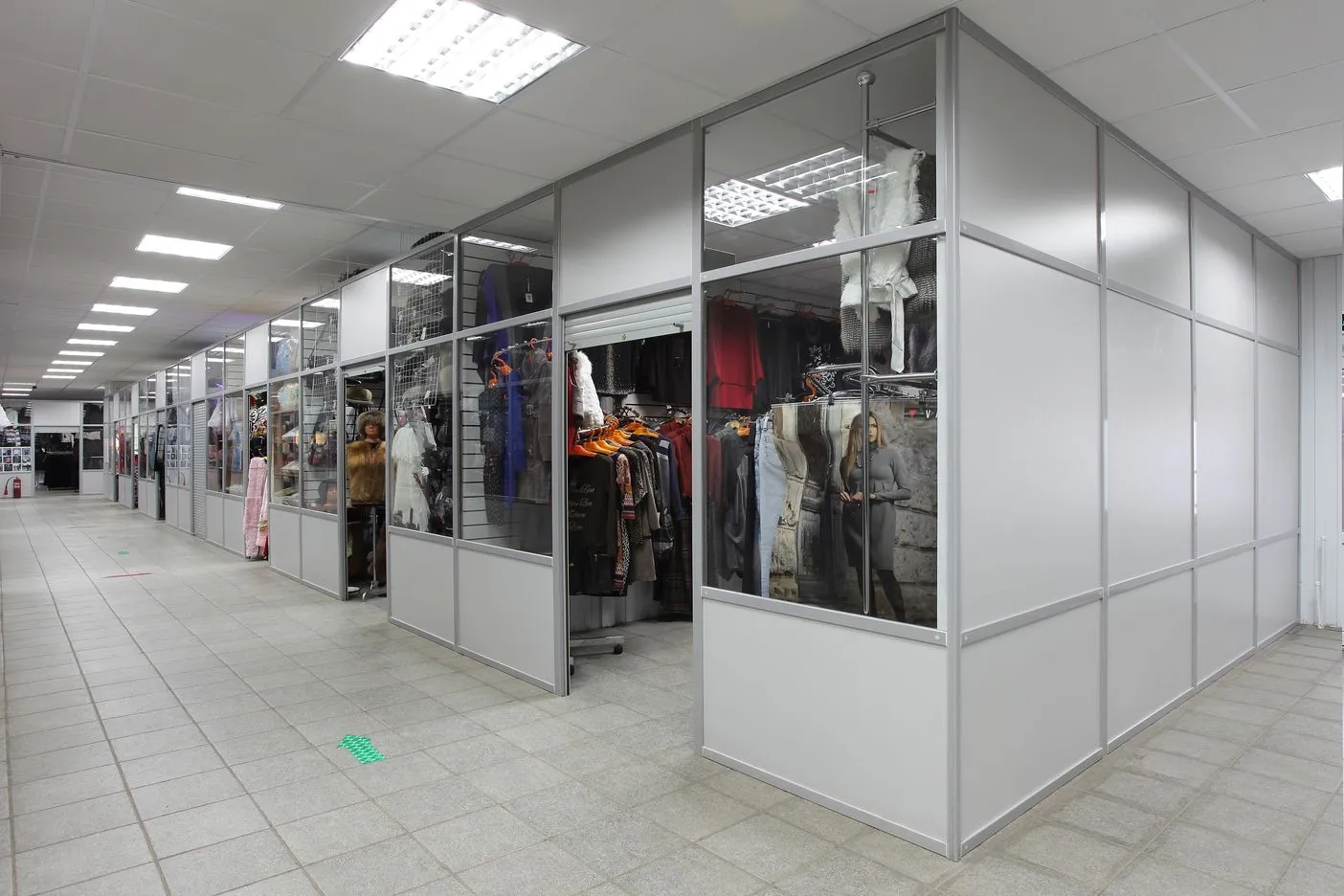 Алюминиевые торговые павильоны DIEMA